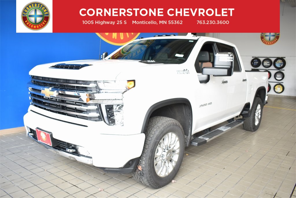 New 2020 Chevrolet Silverado 3500hd High Country With Navigation 4wd